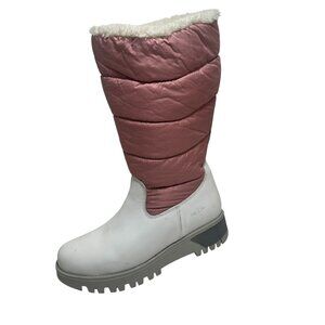 Bos. & Co. Women's GRACEN PRIMA Size 38/8  Mid-Calf Snow Boot Pink NEW